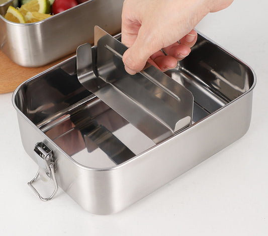 Rustfritt stål skillevegg matboks snoggen og moonmoon