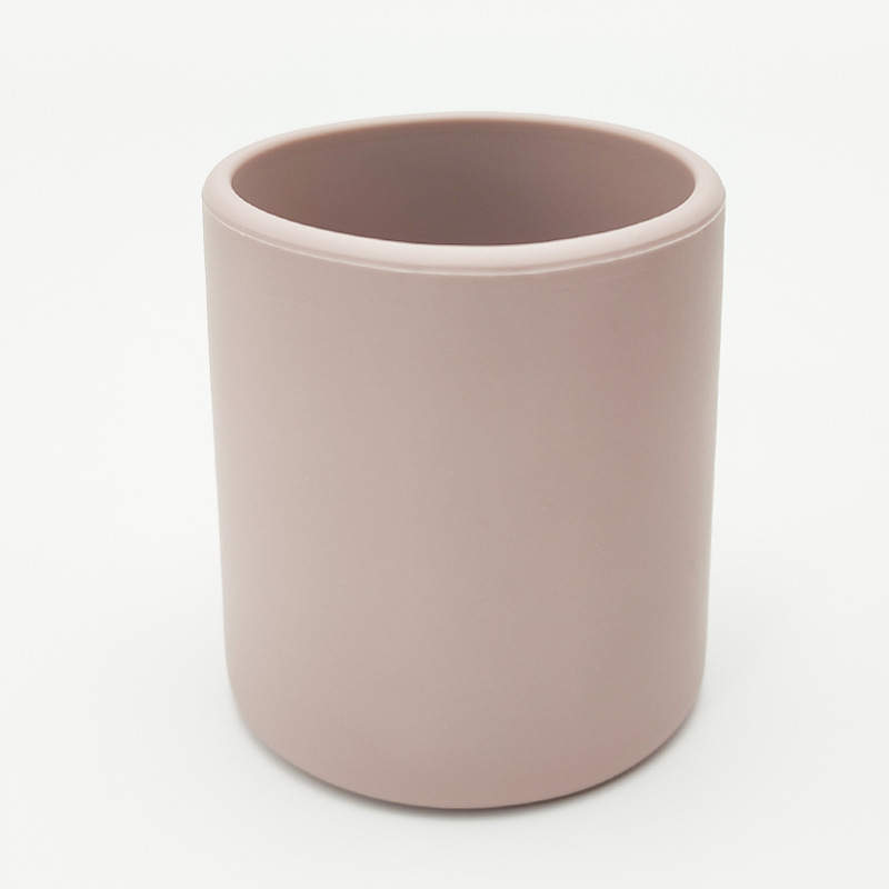 Silikon kopp lys rosa