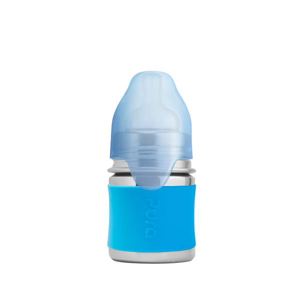 Blå tåteflaske pura kiki