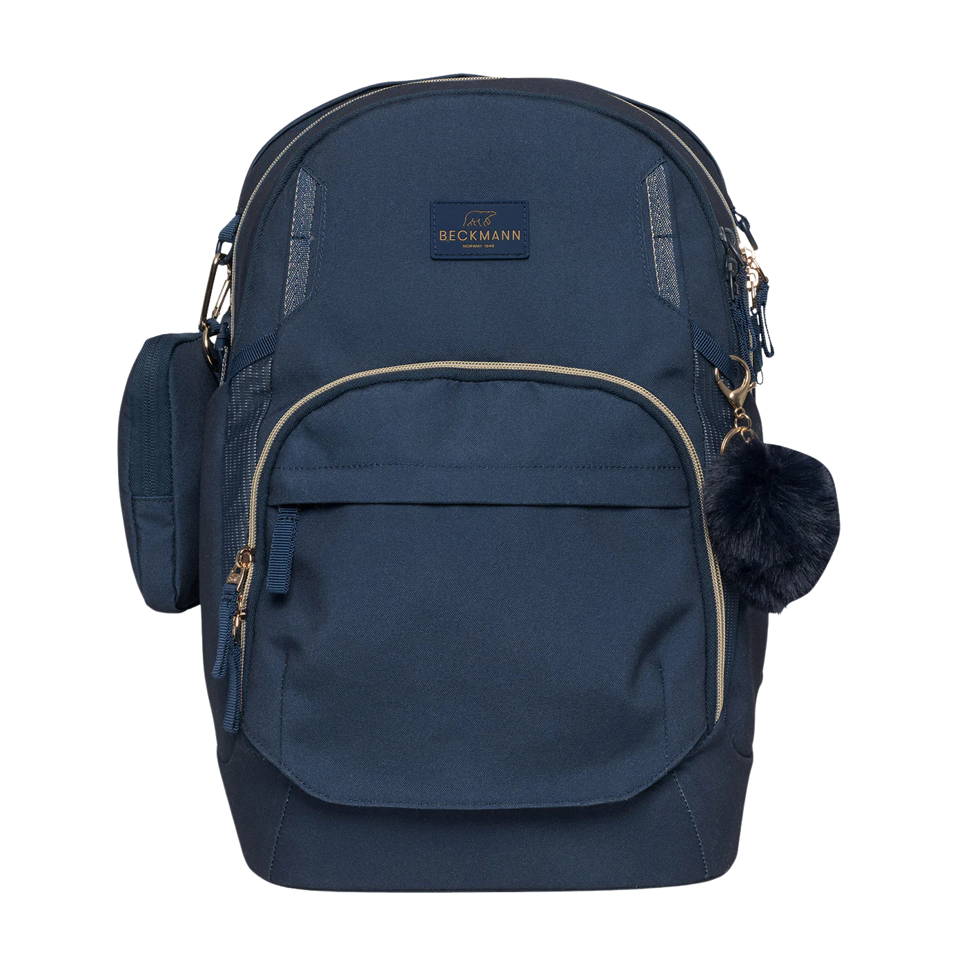 Blue gold skolesekk beckmann