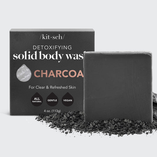 Charcoal detox body wash kitsch
