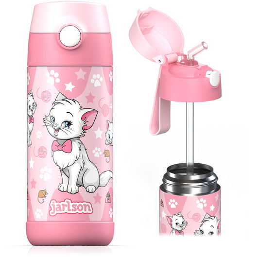 Drikkeflaske pusekatt 350ml - CHARLI