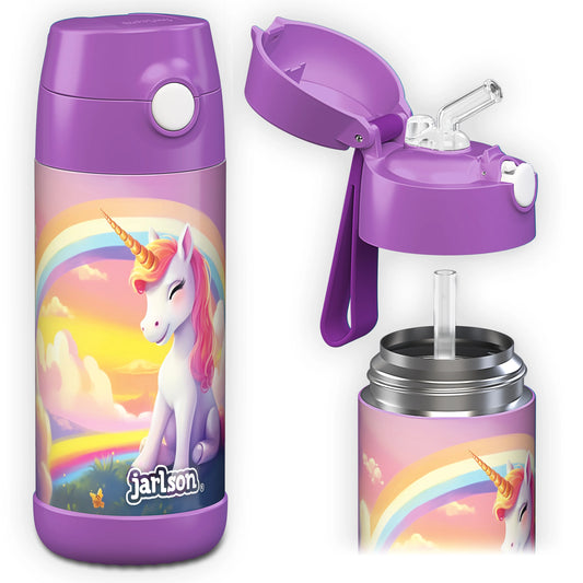 Drikkeflaske enhjørning 350ml - CHARLI jarlson barnehage