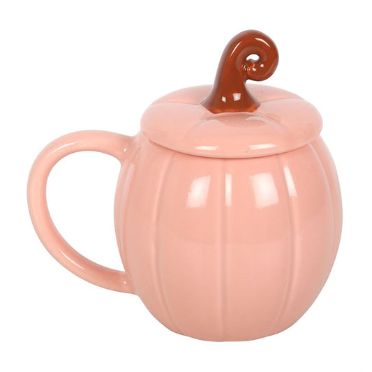 Gresskar kopp rosa med lokk