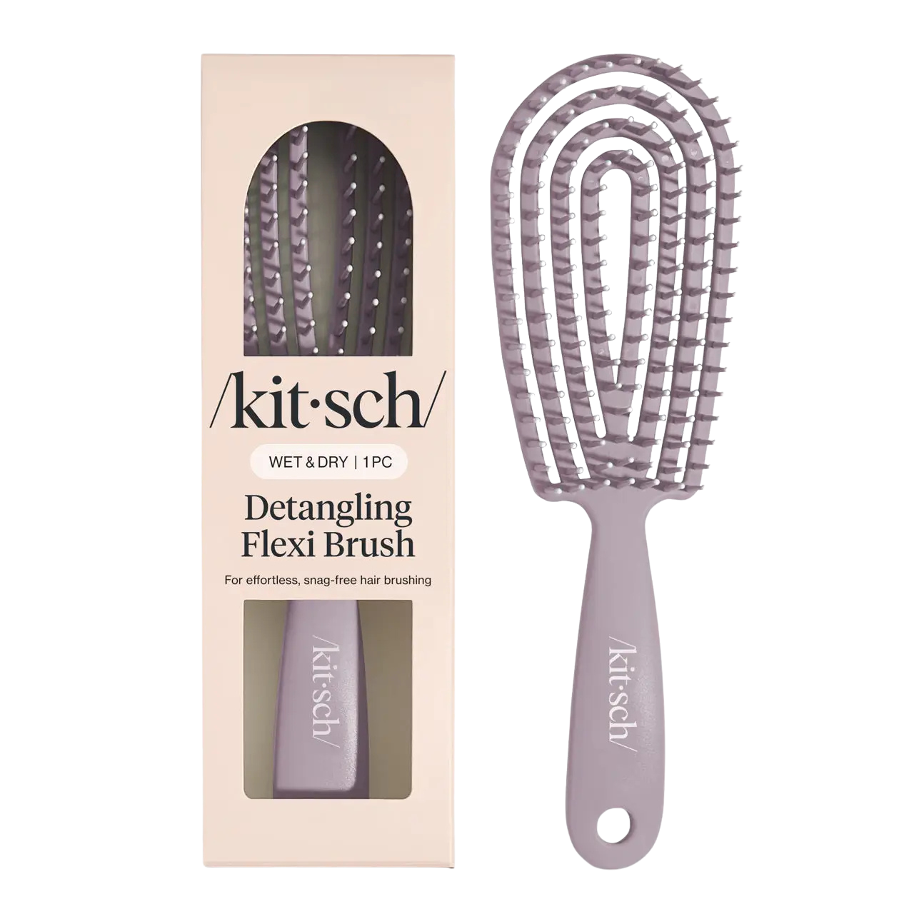 Detangling Flexi Brush - Soft Violet