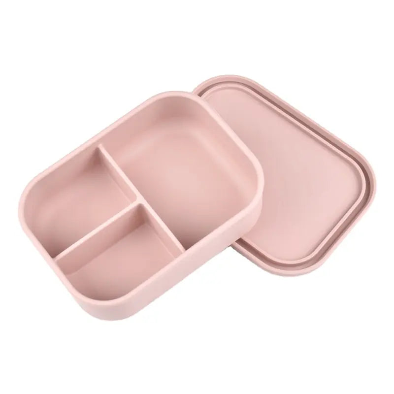 Matboks silikon lys rosa