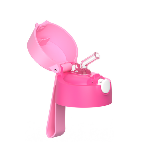 Reservelokk for CHARLI drikkeflaske - Mørk rosa