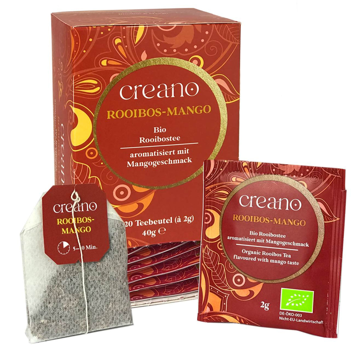 Økologisk tooibos mango creano te