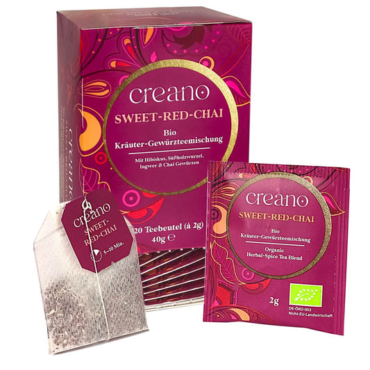 Økologisk sweet red chai 20 teposer
