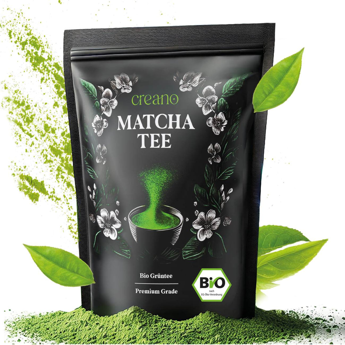 Økologisk matcha te 100g premiumskvalitet