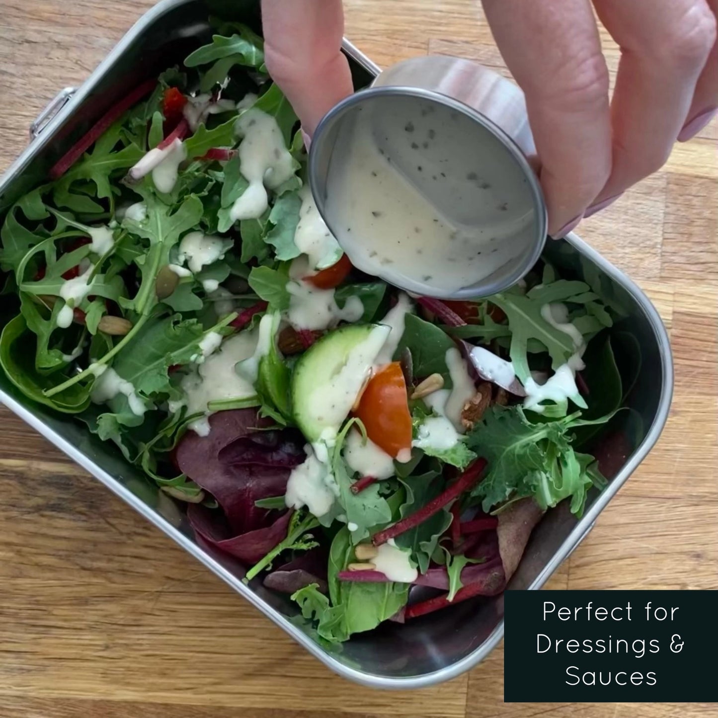 Oppbevaring dressing og sauser