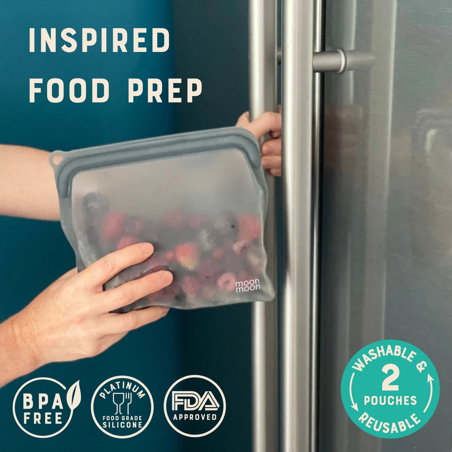 moonmoon 900ml silikonpose