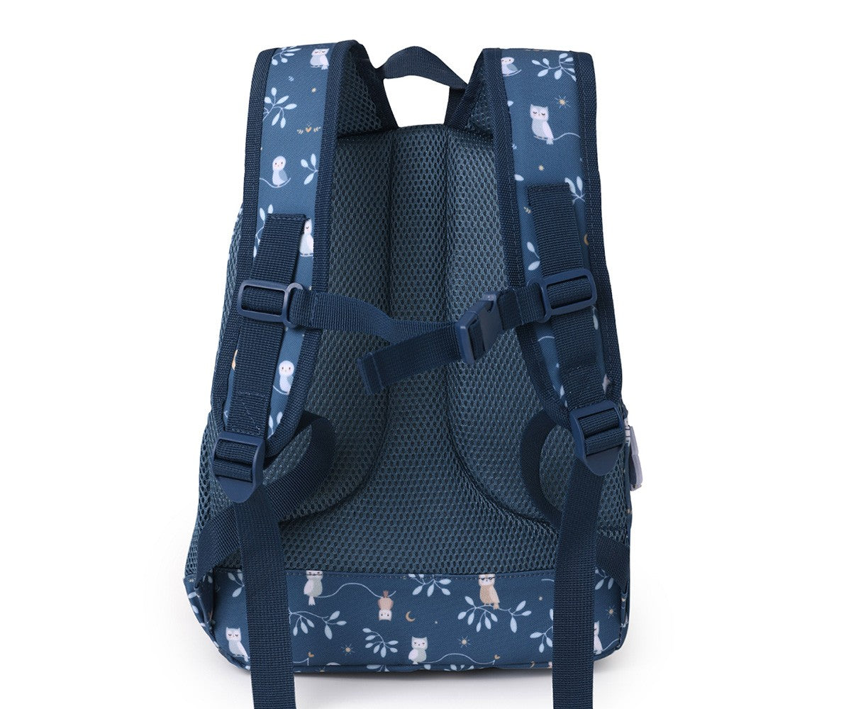 Skolesekk mørk blå