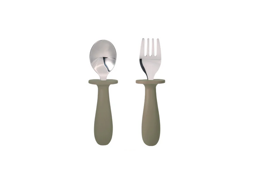 Baby & barn bestikk grønn - 2pk
