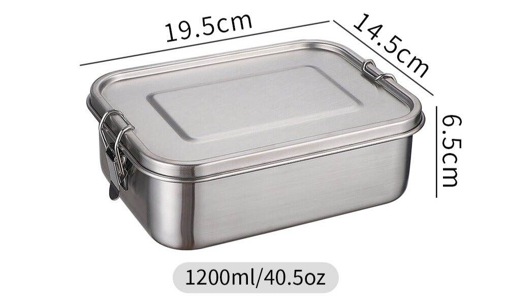 Mål matboks stainless steel