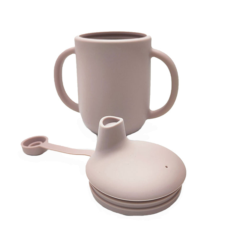 Tutekopp i silikon lys rosa