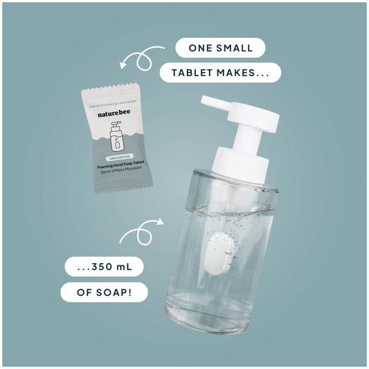 Refill uparfymert tablett håndsåpe