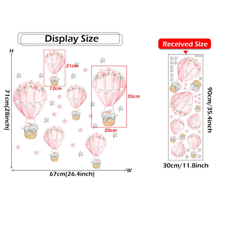 Veggklistermerke barnerommet