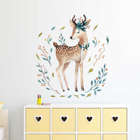 Veggklistremerke rådyr