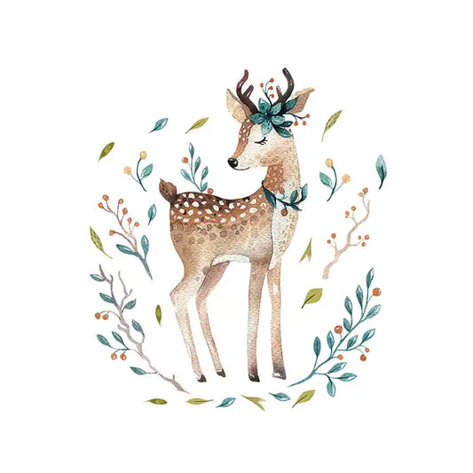 Veggklistremerke rådyr