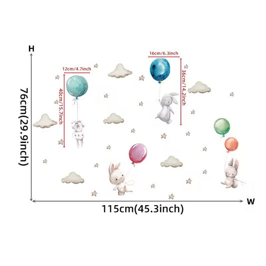 Wallsticker barnerommet