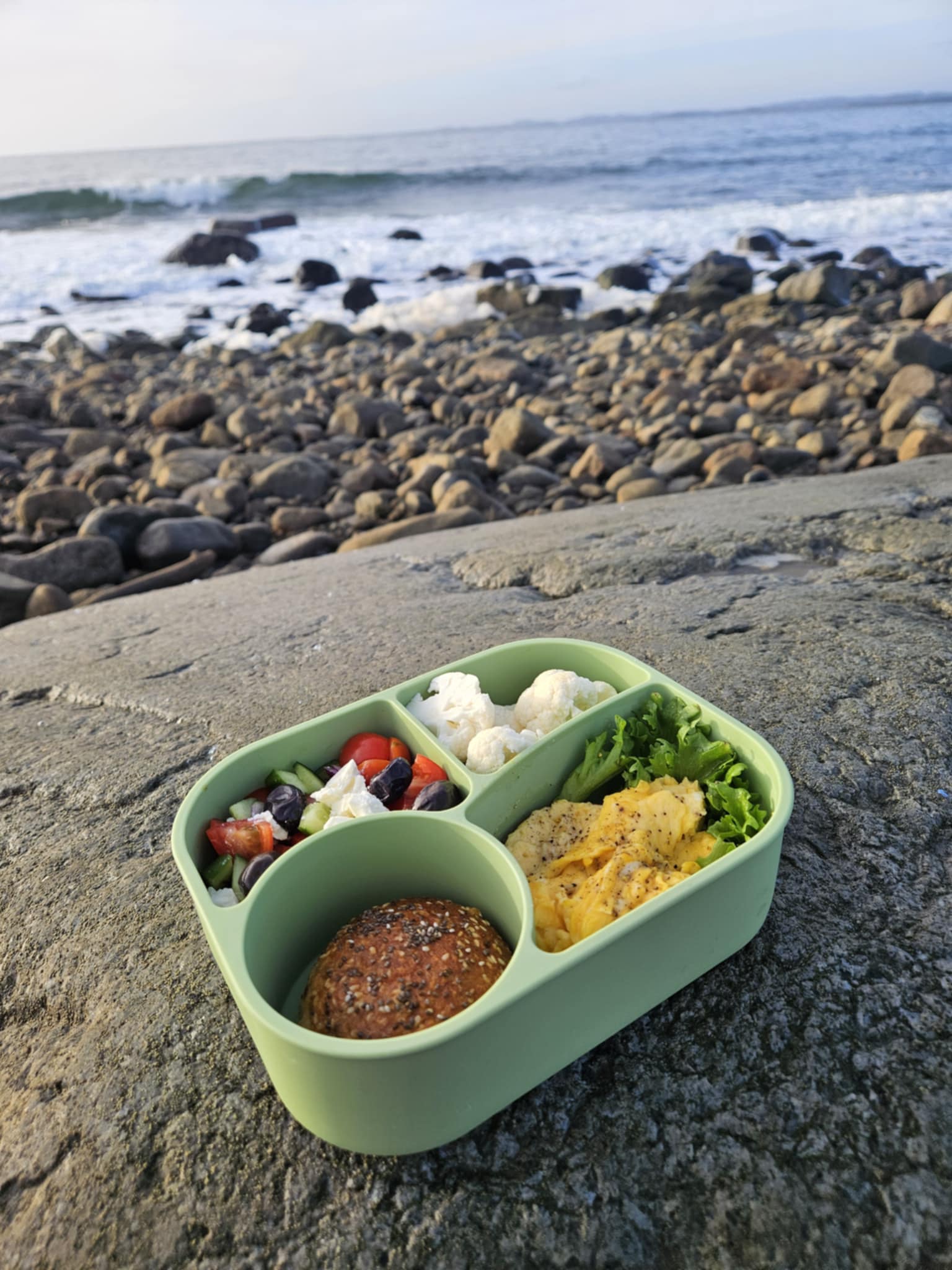 Silikon matboks til tur