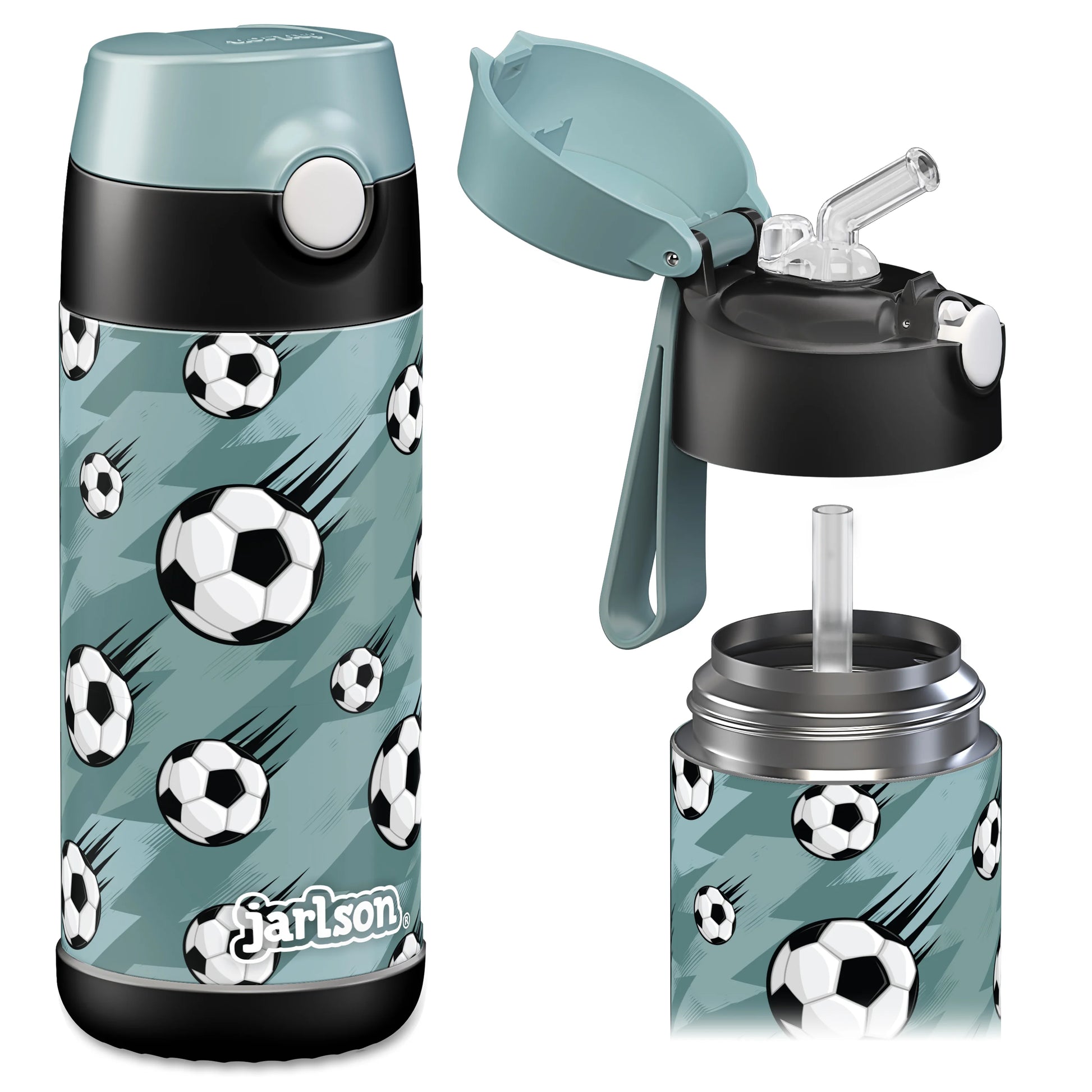 Drikkeflaske fotball 350ml - CHARLI
