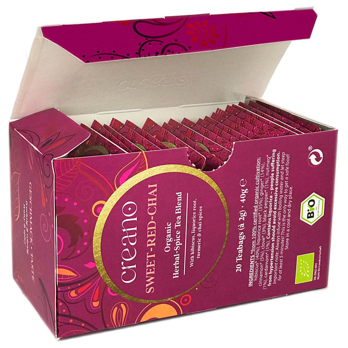 god te økologisk chai sweet