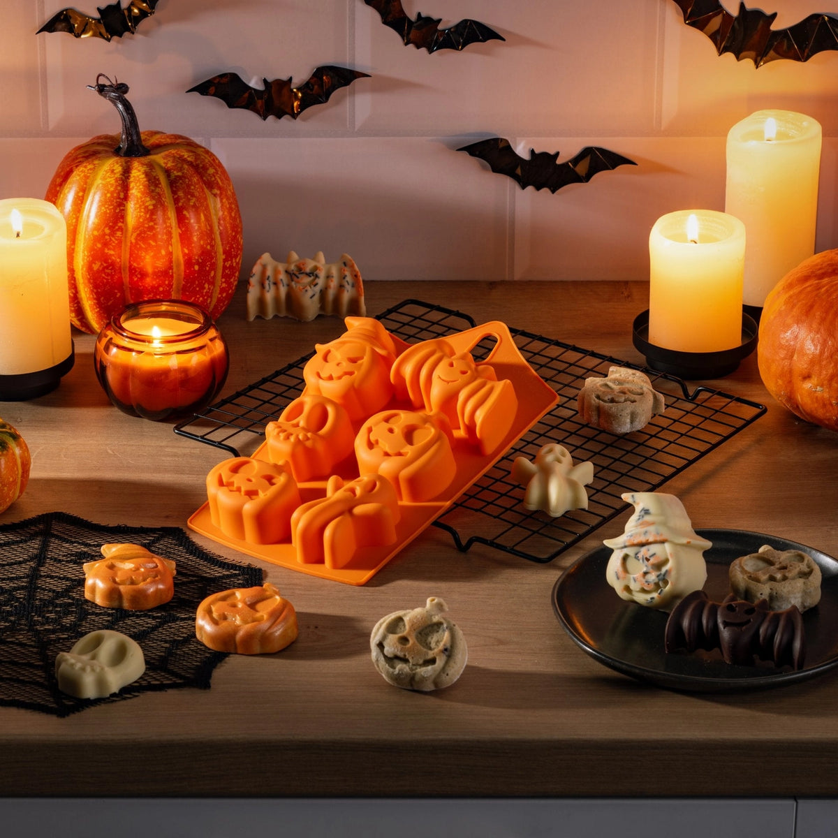 Hjemmelaget halloween snacks sunn