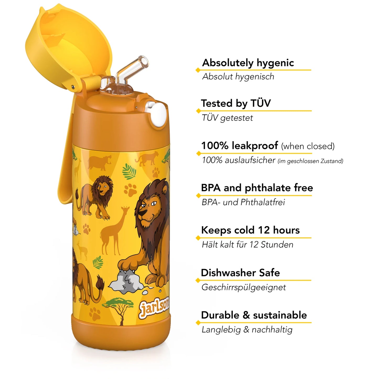 Drikkeflaske batmann 350ml - CHARLI