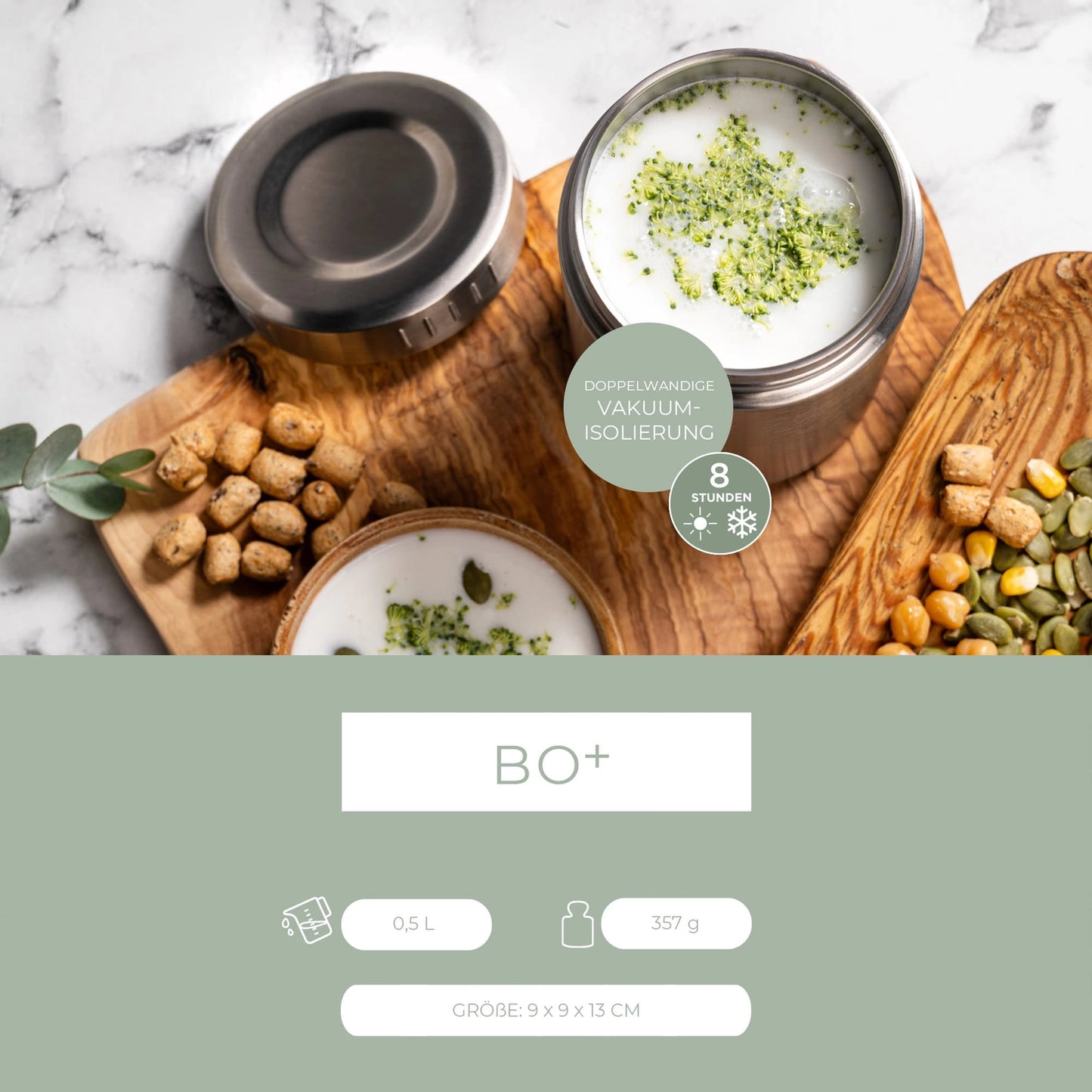 mattermos rustfritt stål