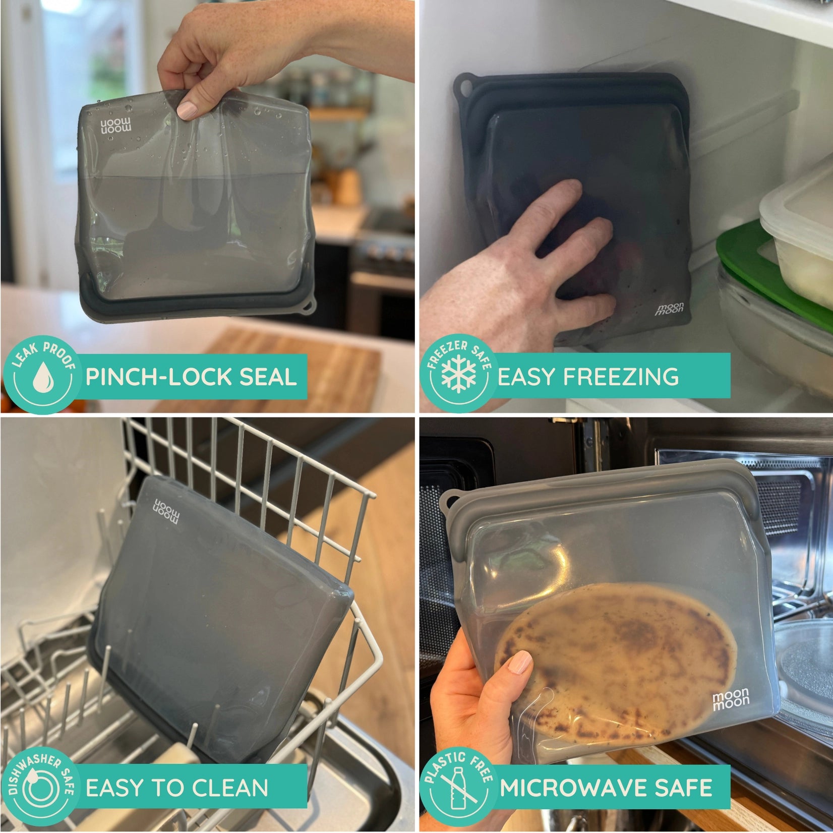 plastfri matoppbevaring fryser