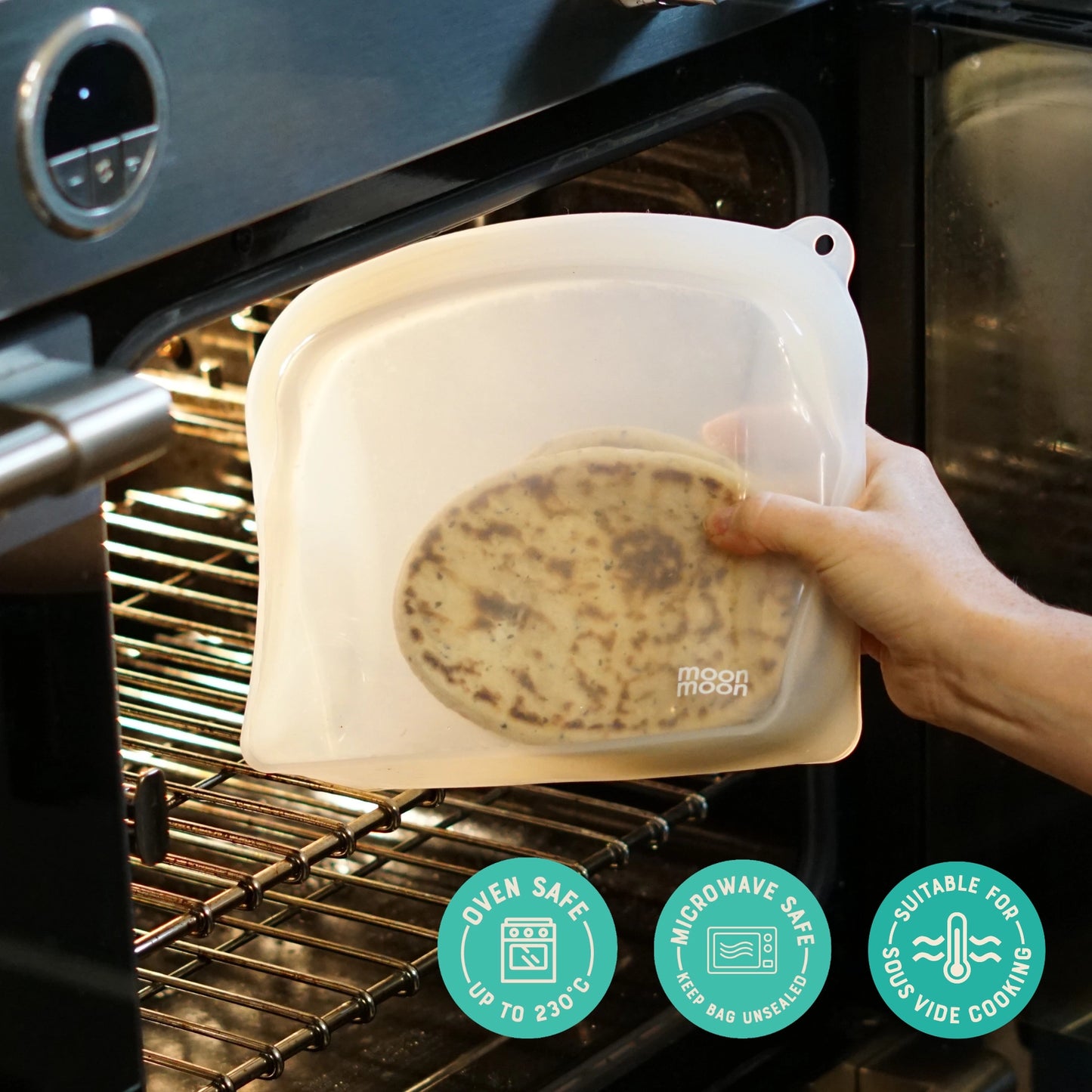 Kurvet silikonpose moonmoon