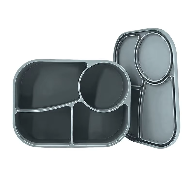 Blå matboks silikon